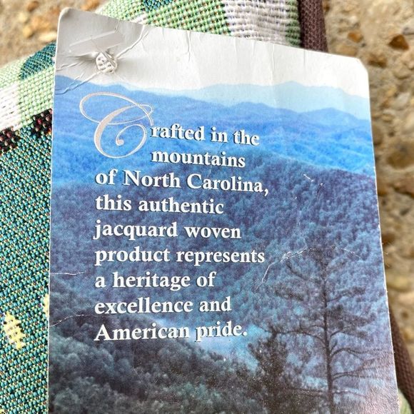 NWT Forget the Dog Beware of Kids Jacquard Woven Pillow Made in USA - Picture 2 of 6